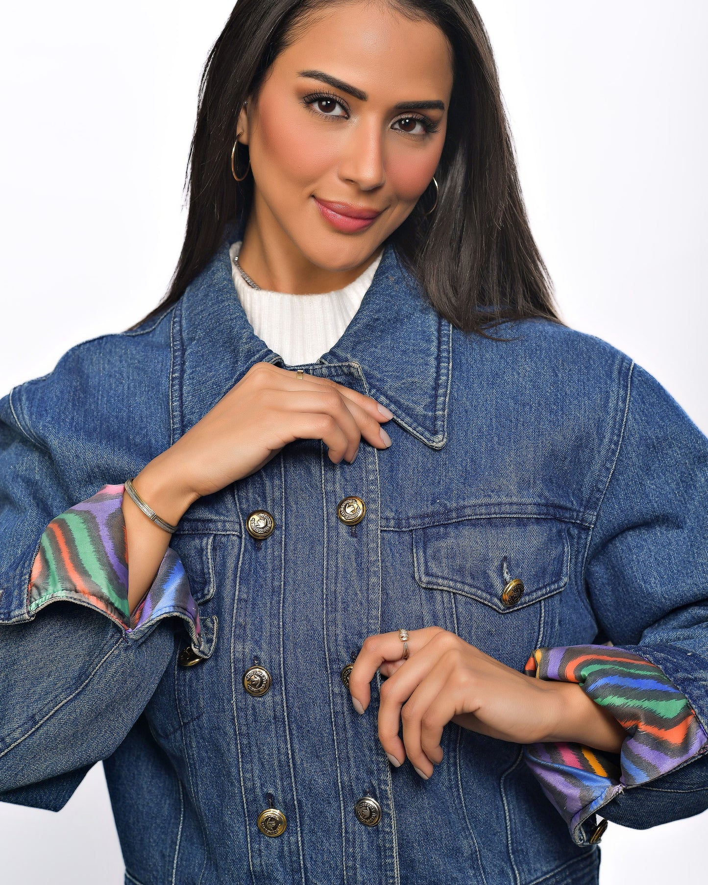 Vintage 80's Moschino Jeans Denim Jacket