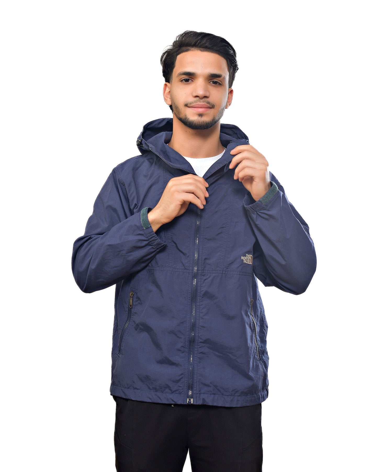 Vintage 90's The North Face Navy Blue Windbreaker