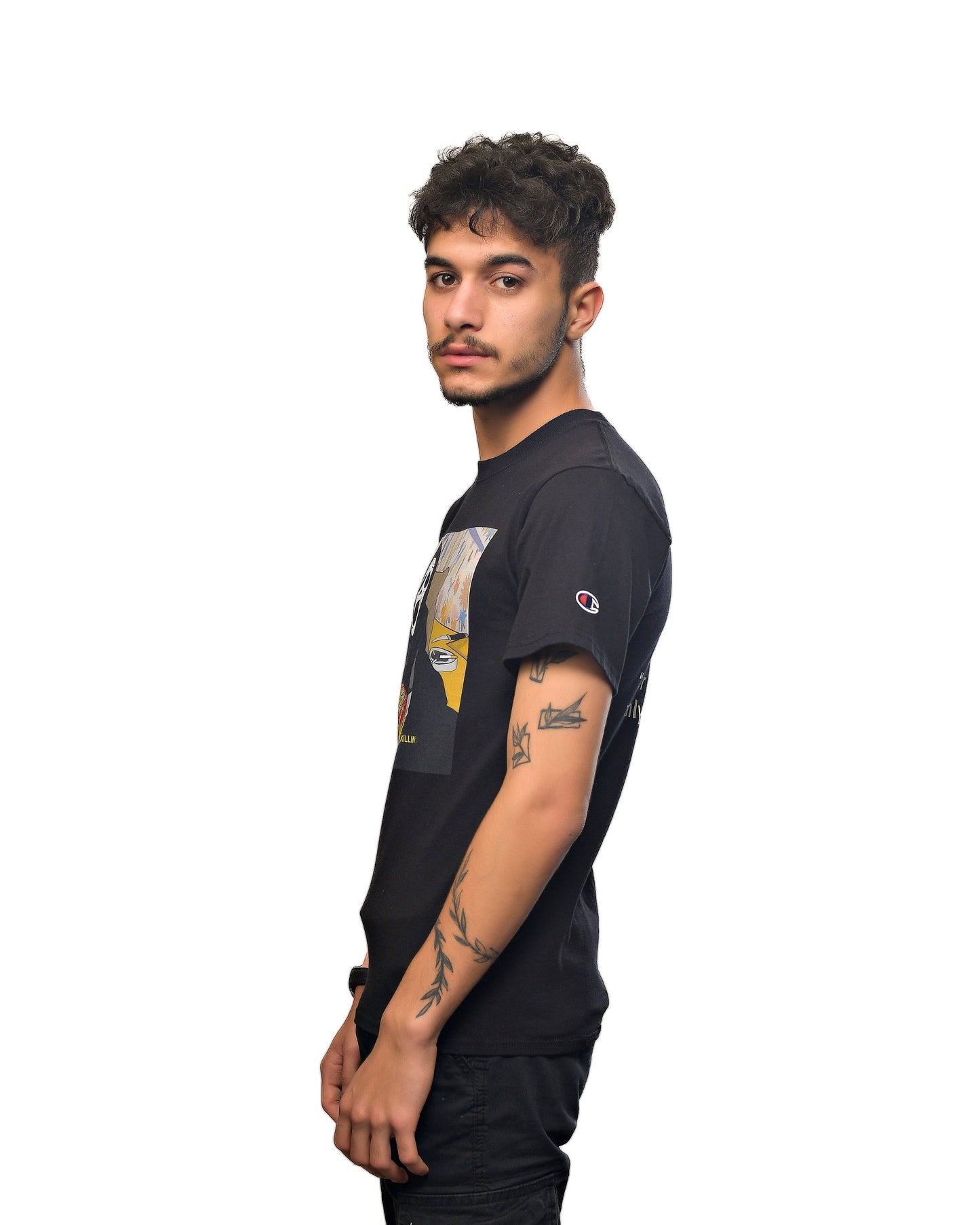Killer T-shirt on Black Champions eco 50/50
