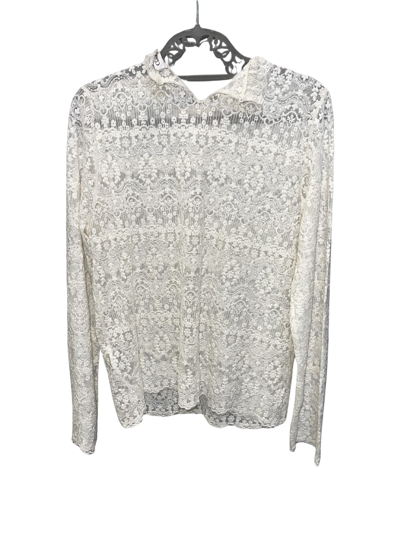 Vintage Christian Dior Lace Blouse