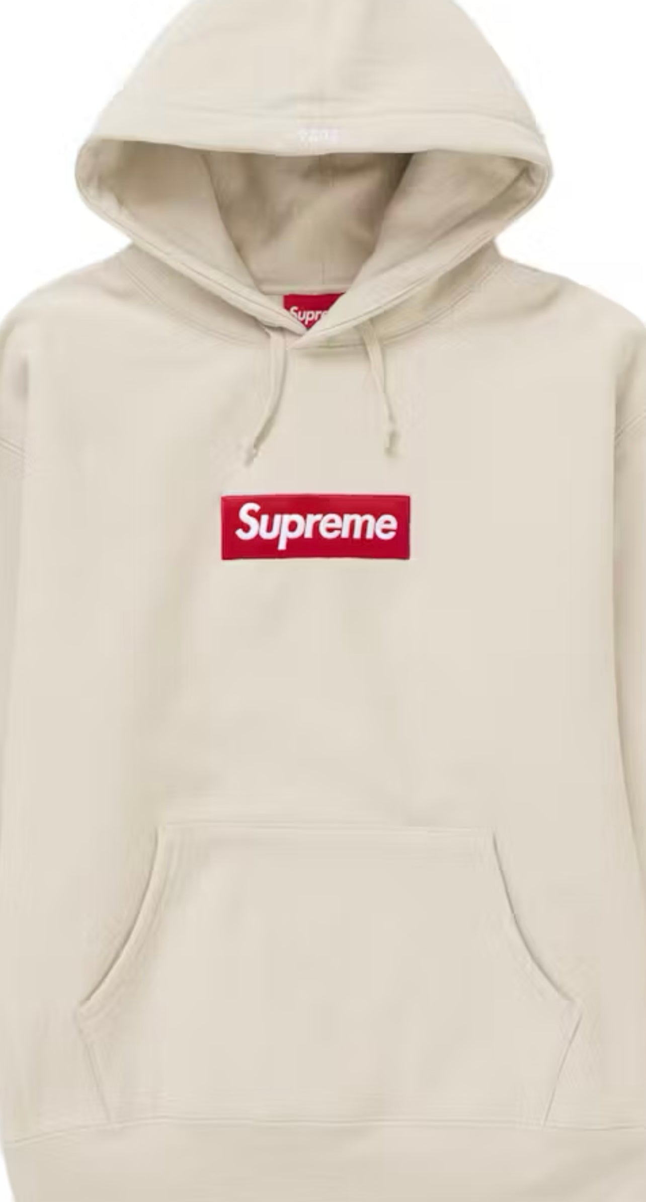 Supreme Box Logo Hoodie Stone