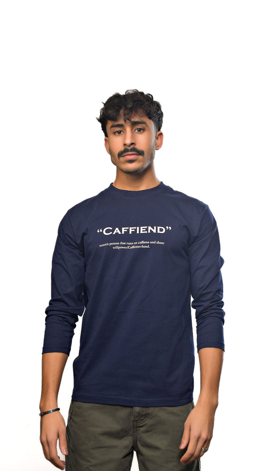 Caffiend Long Sleeve Tee