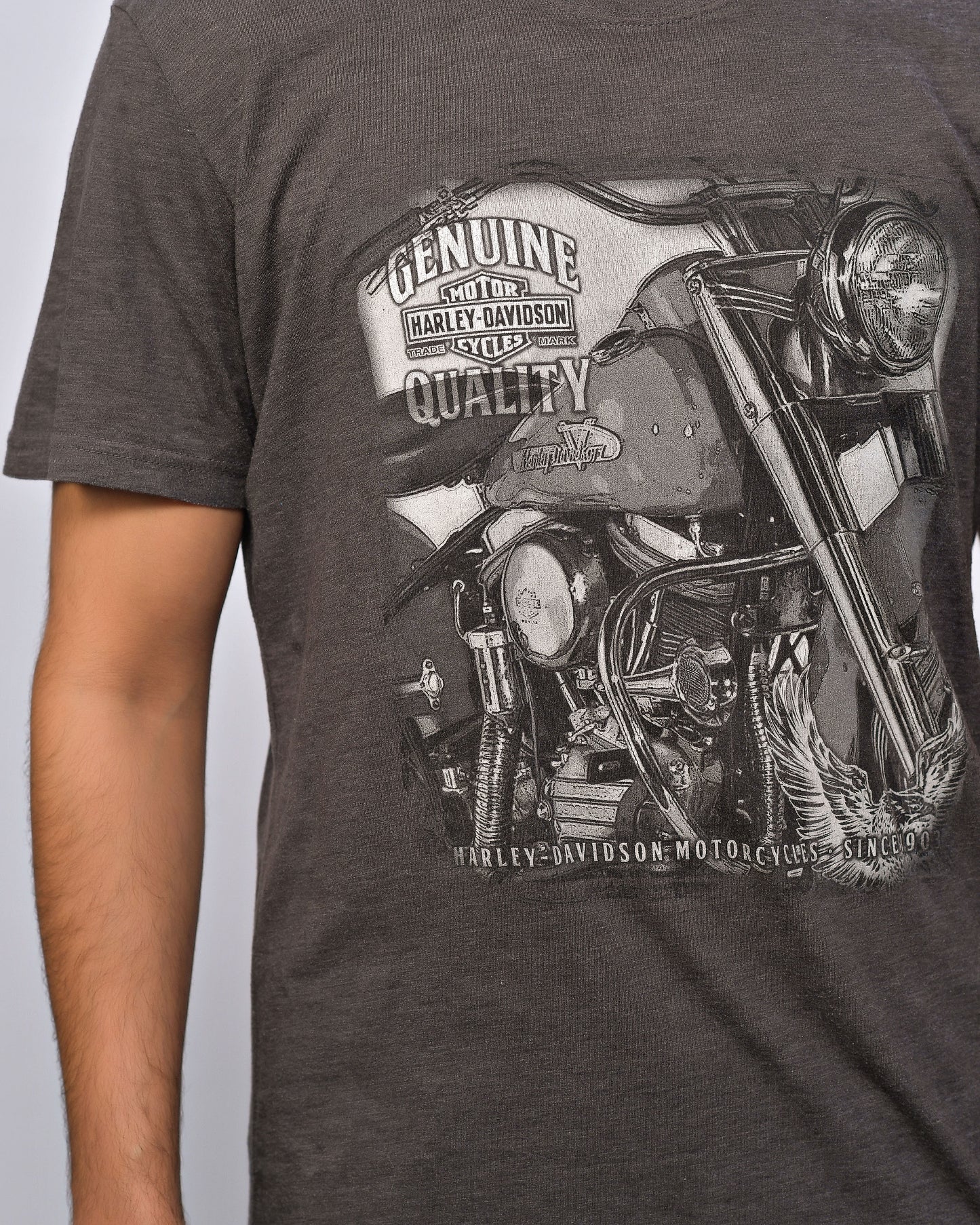 Vintage Harley Davidson Graphic black tee