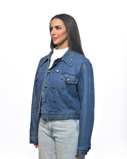 Vintage 80's Moschino Jeans Denim Jacket