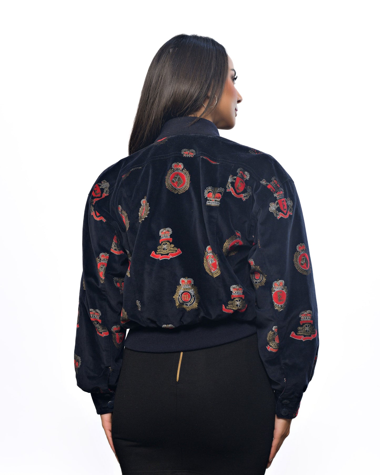 Vintage late 80's early 90's Escada Bomber Jacket