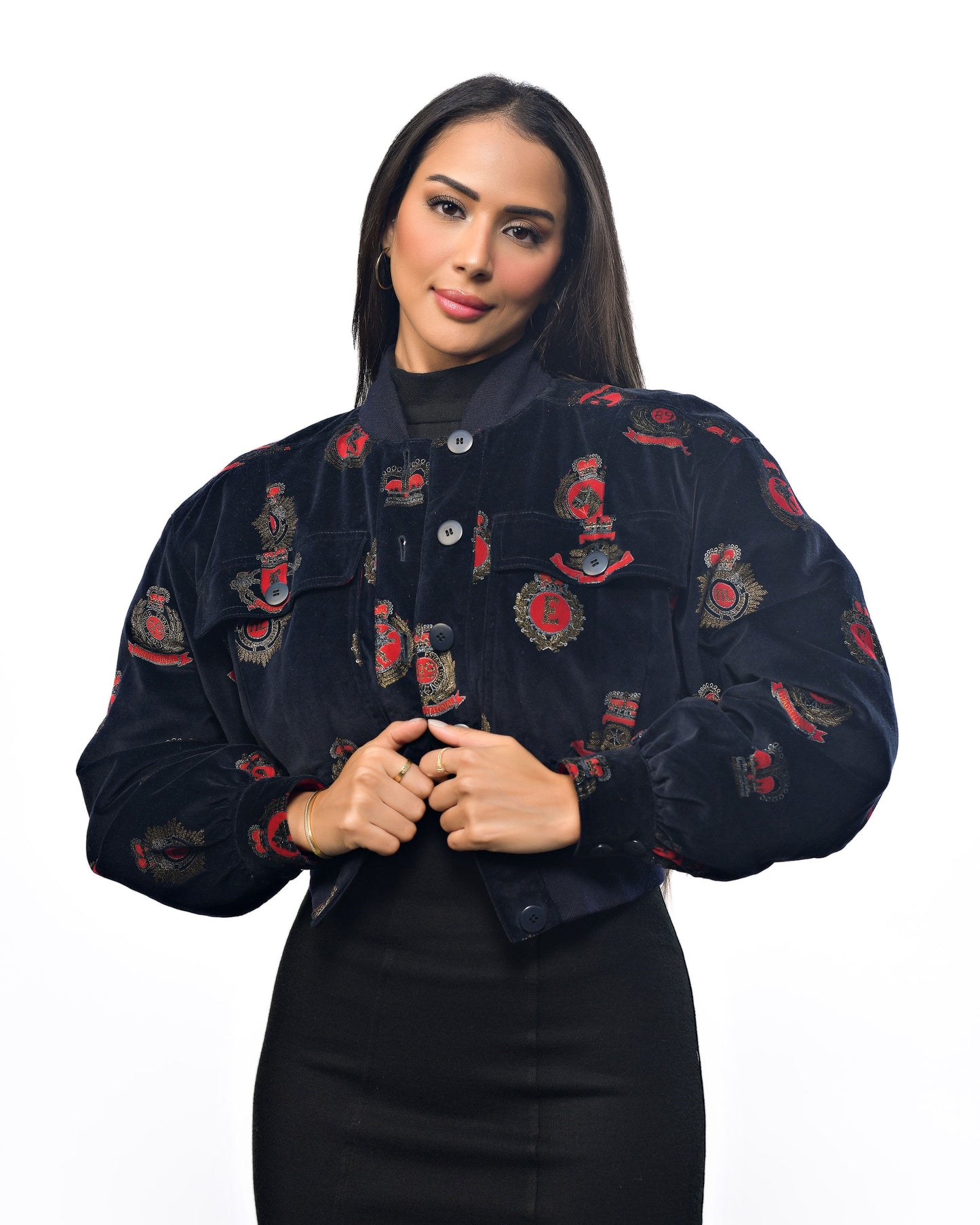 Vintage late 80's early 90's Escada Bomber Jacket