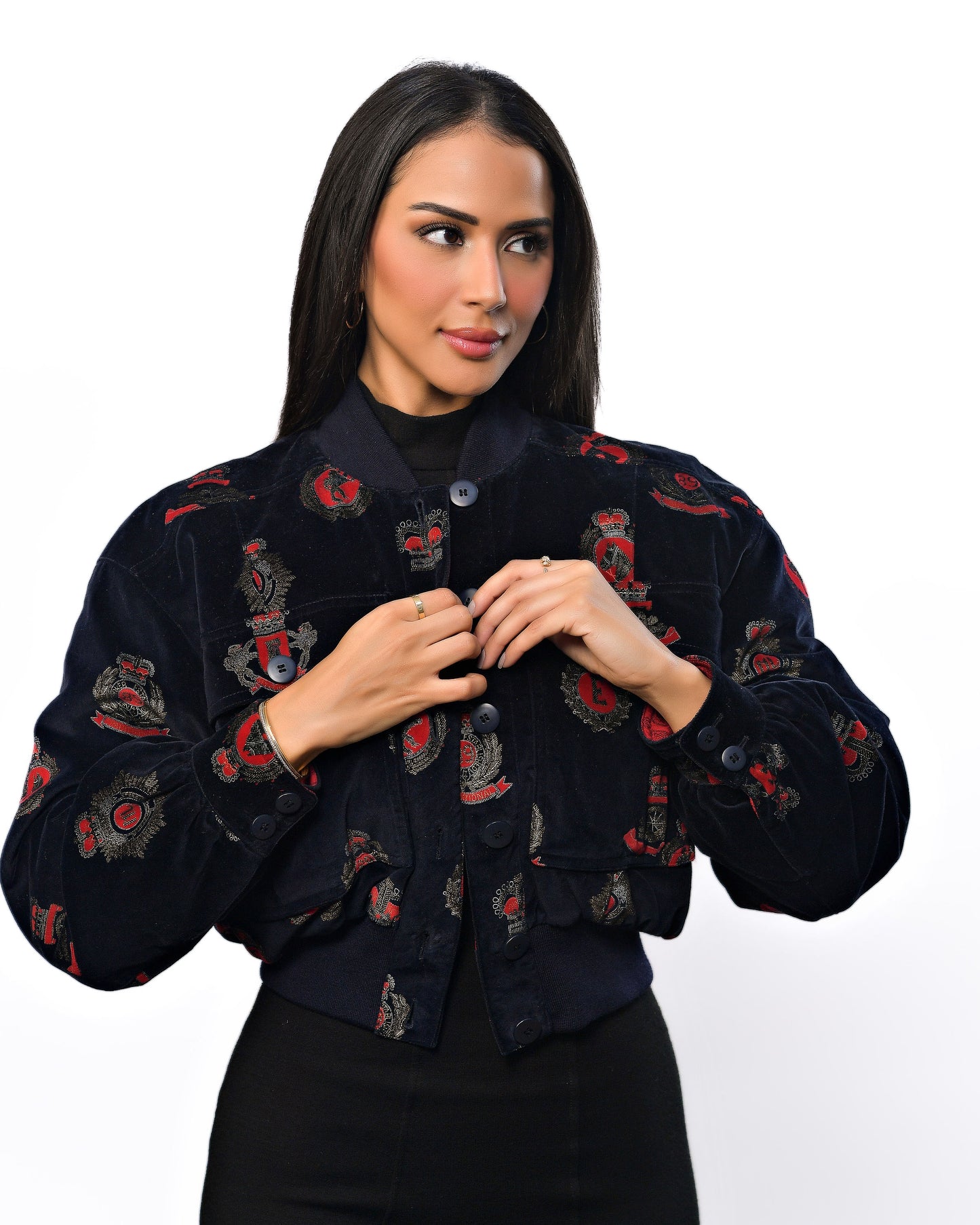 Vintage late 80's early 90's Escada Bomber Jacket