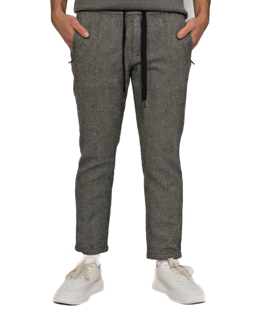 D&G Grey textured sweatpants