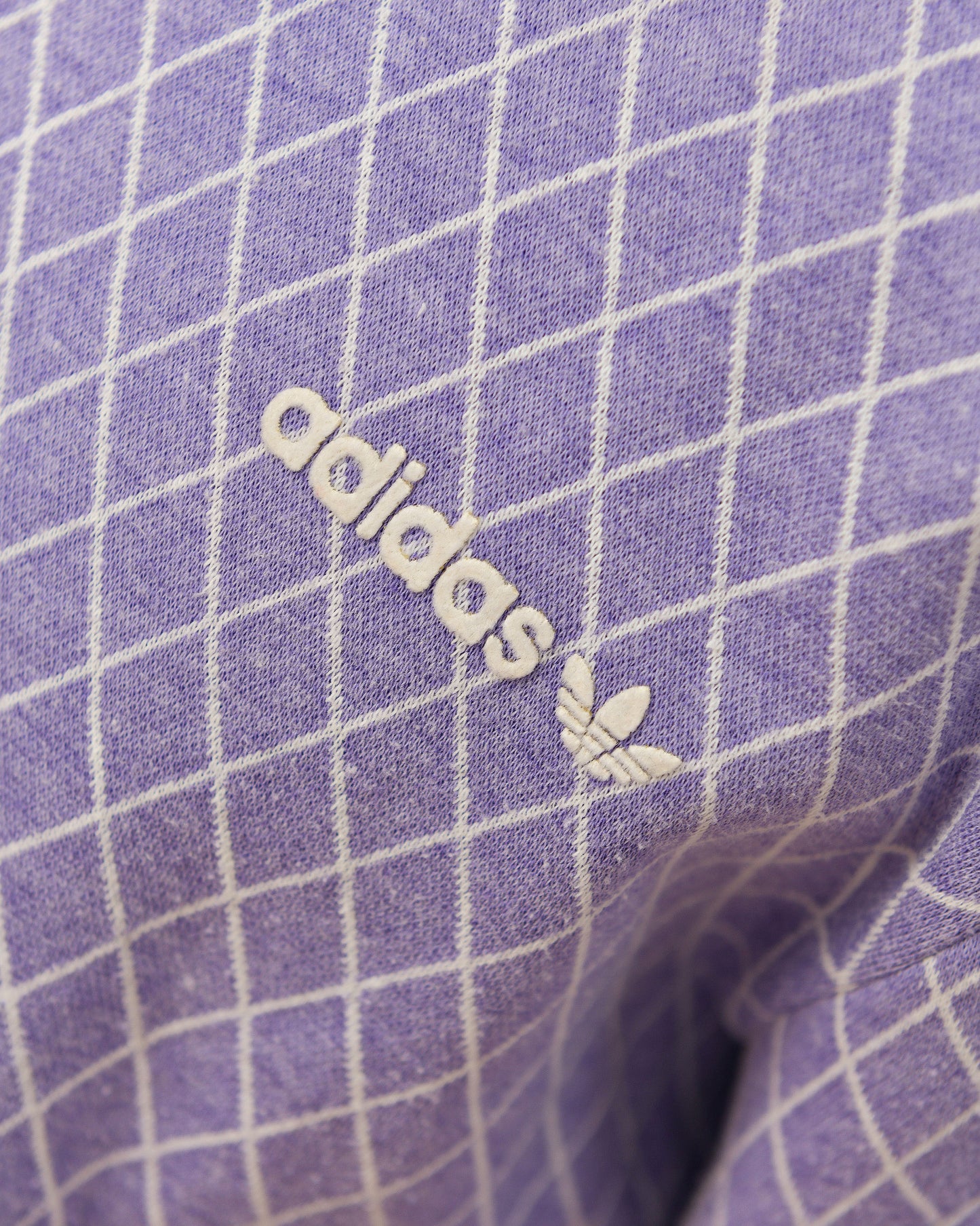 Vintage 80's Purple Adidas Sweatshirt w/ pockets