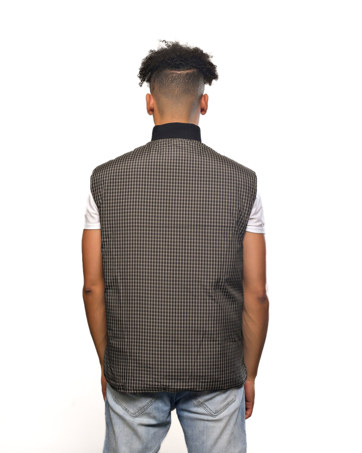 Vintage 90s YSL Reversible Gilet Puffer Jacket