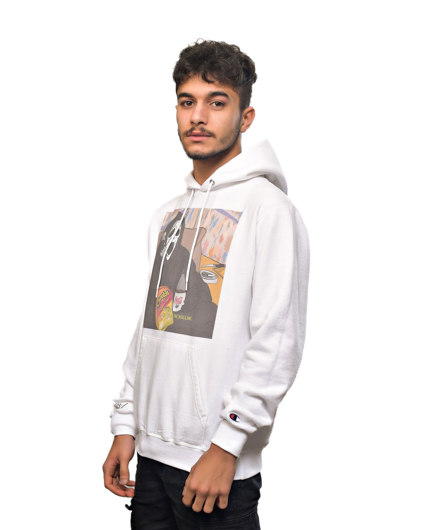 Killer Hoodie White