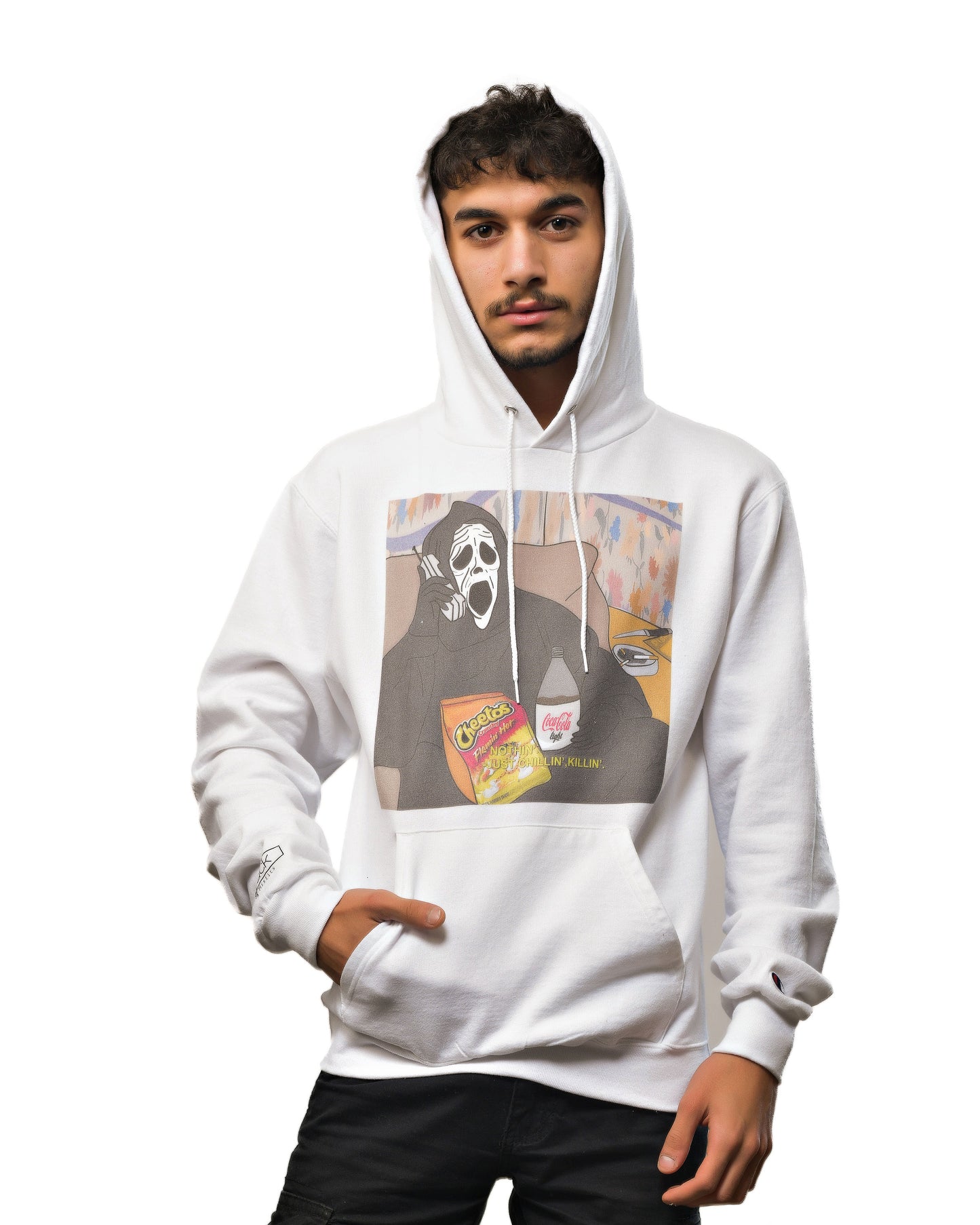 Killer Hoodie White
