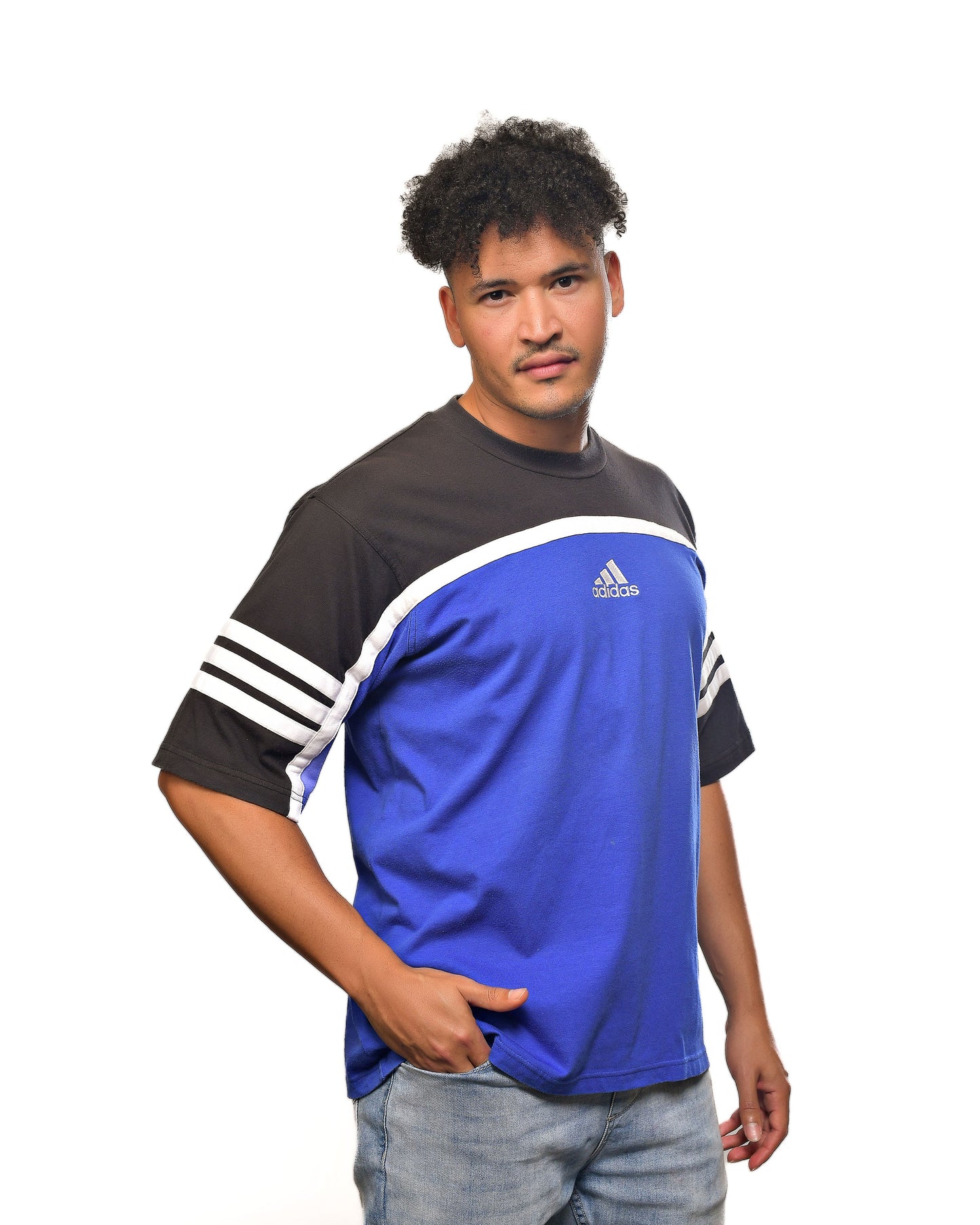 Vintage 2000's Adidas tee blue