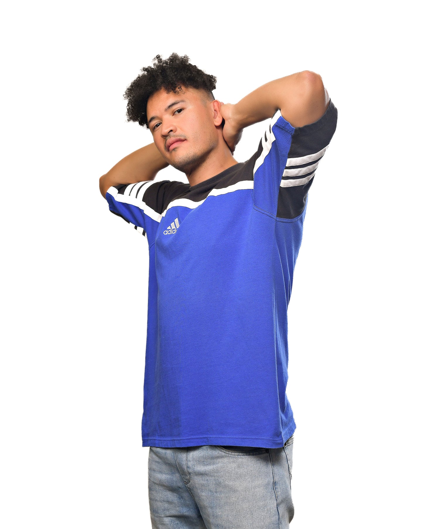 Vintage 2000's Adidas tee blue
