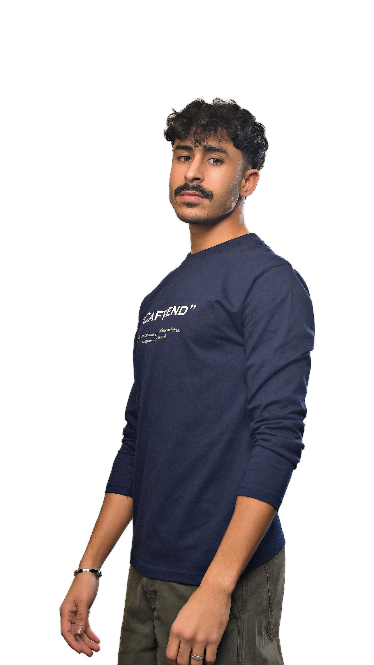 Caffiend Long Sleeve Tee