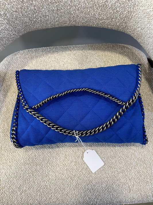 Chanel Pre Collection Spring 2013 Blue Cotton Bag