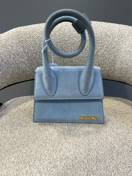 Jacquemus baby blue small bag (no strap)