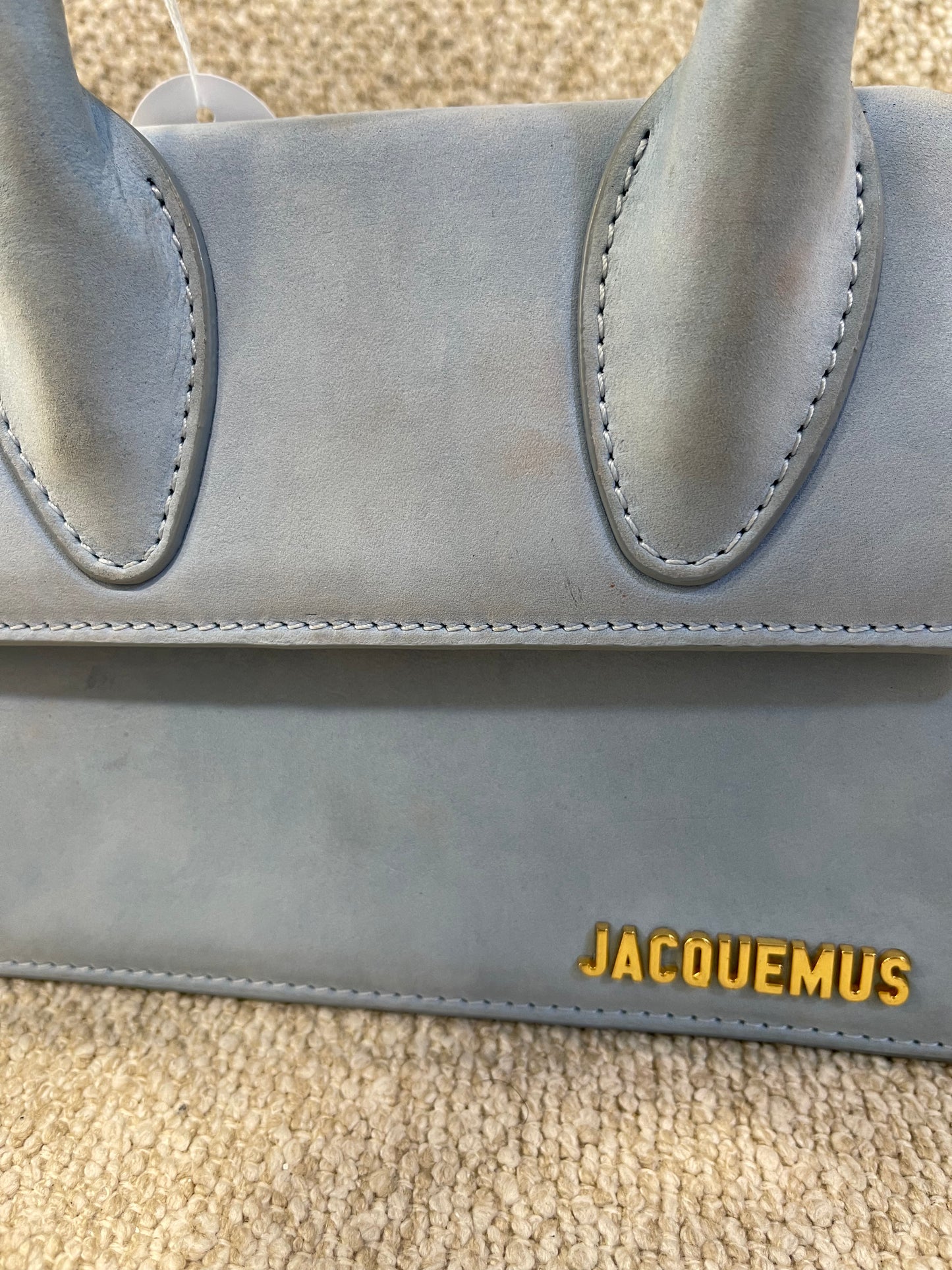 Jacquemus baby blue small bag (no strap)