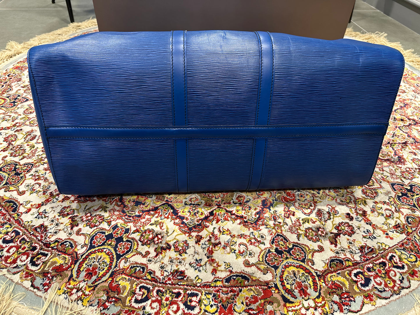 Vintage 1990 LV Keepall in Epic Leather Blue size 55 (not strap version)