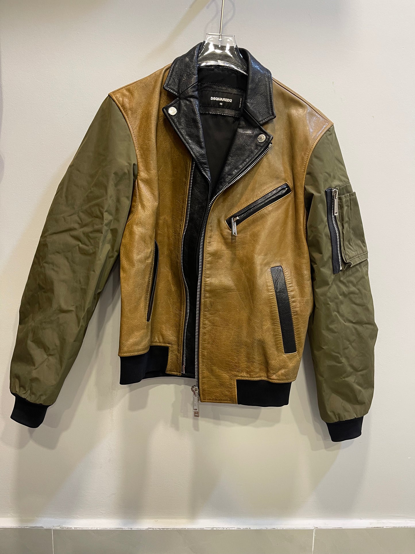 Runway 2017 Dsquared2 Multi Media Jacket