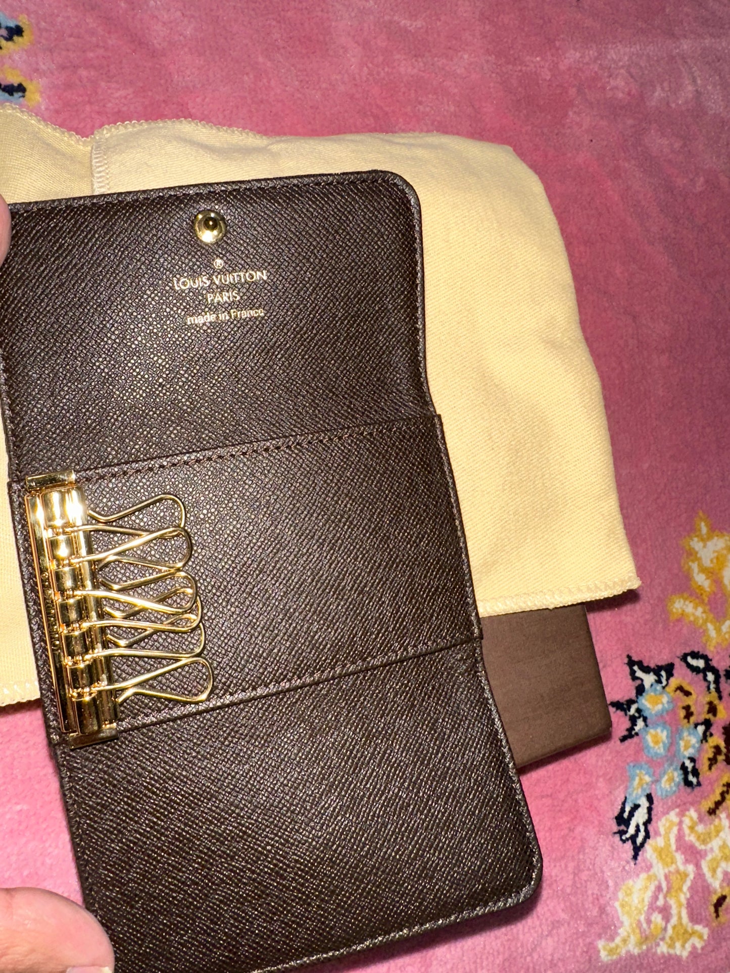 Vintage mid 2000's Mini Lin Monogram Keyholder