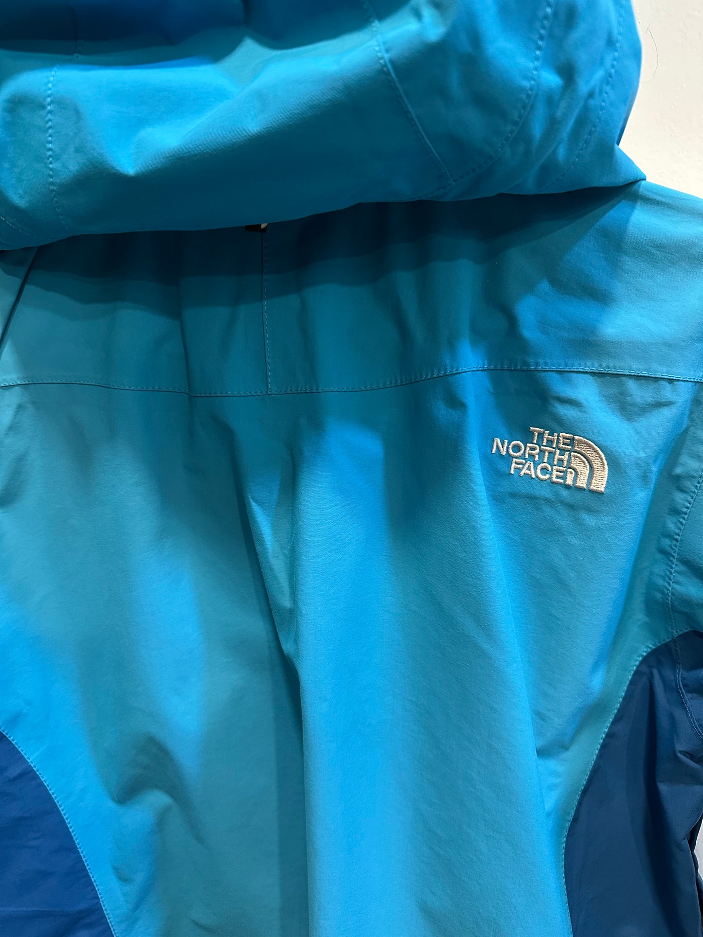 Vintage The North Face Blue Hyvent Windbreaker Jacket