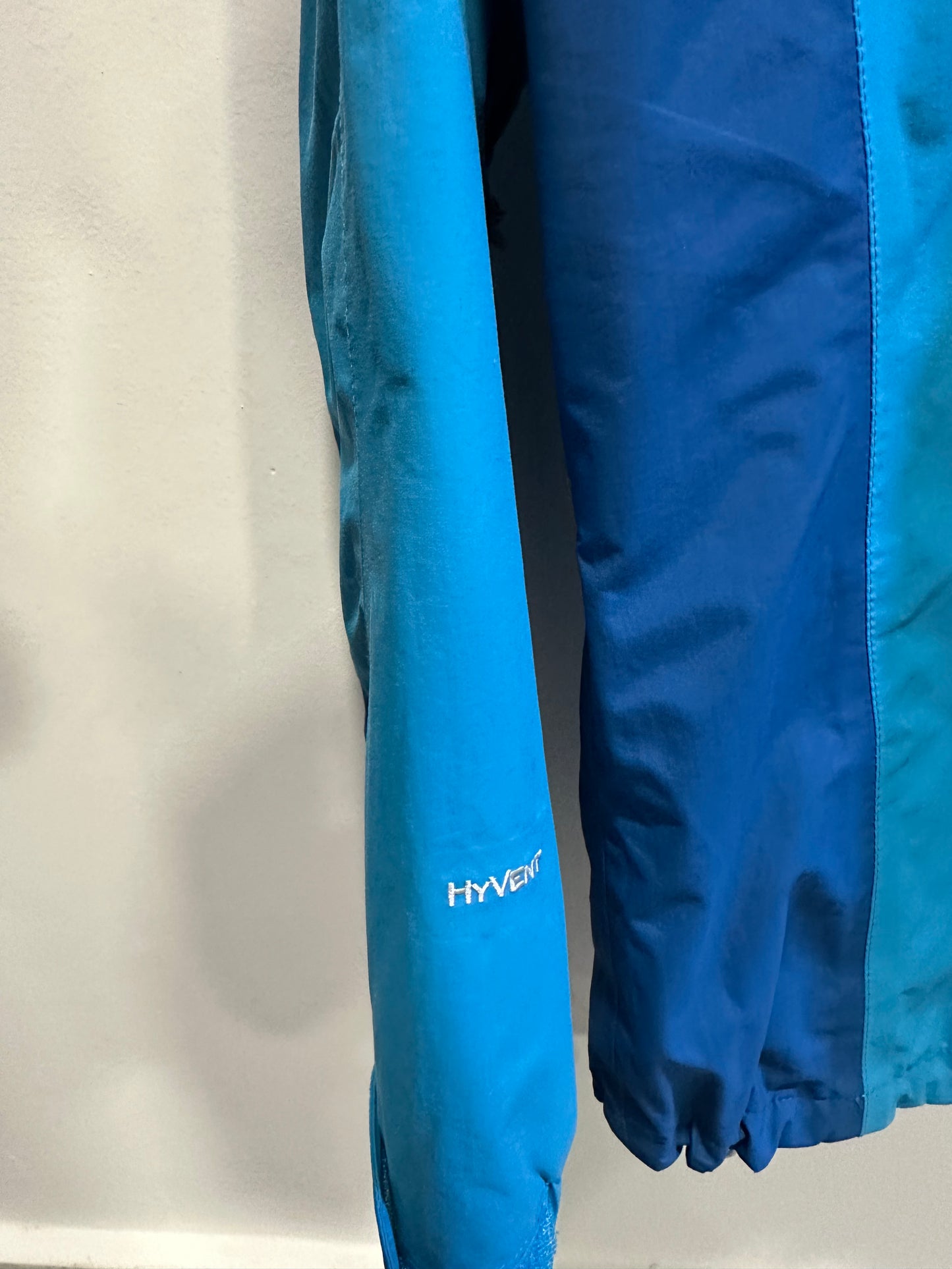 Vintage The North Face Blue Hyvent Windbreaker Jacket