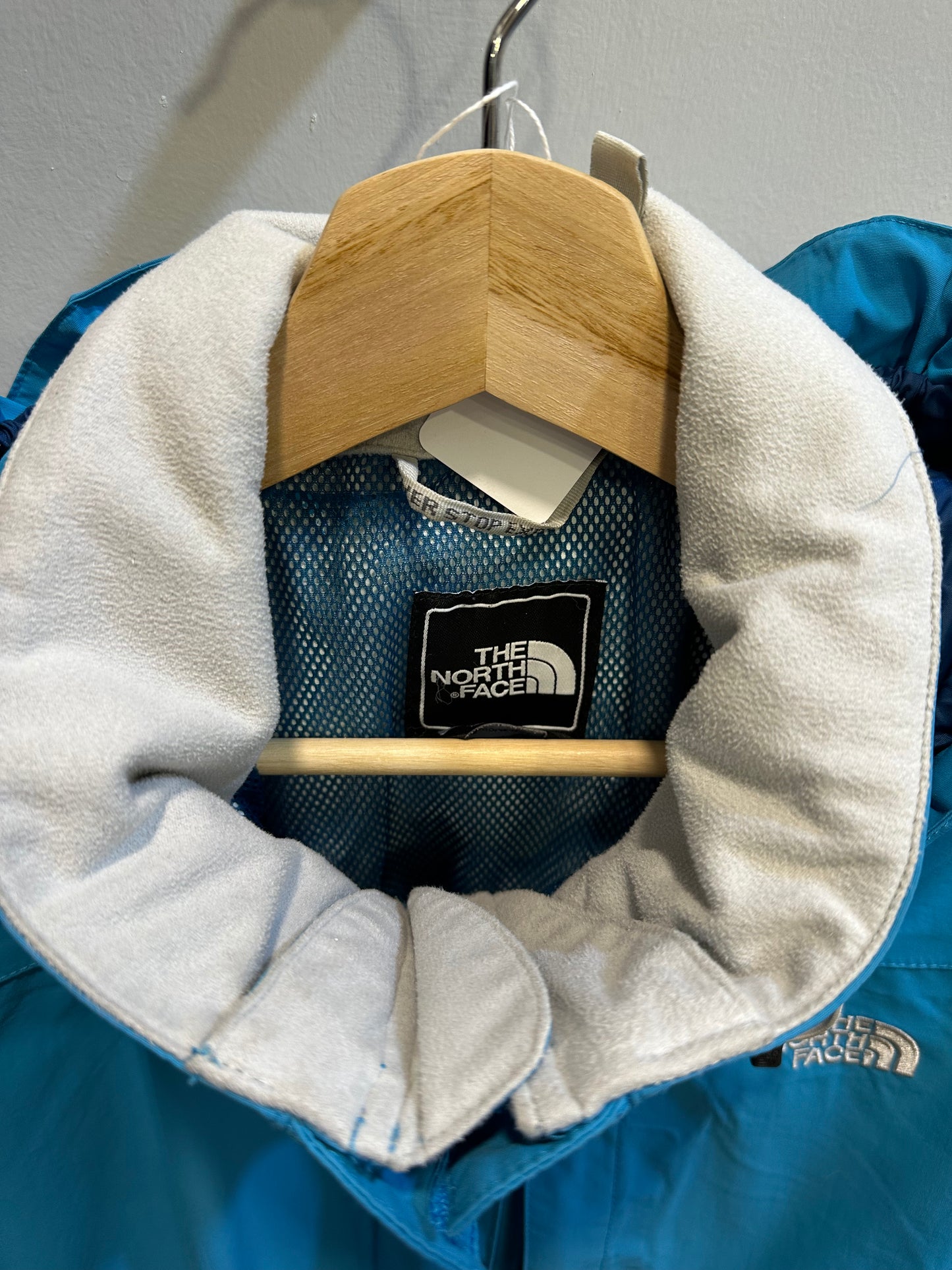 Vintage The North Face Blue Hyvent Windbreaker Jacket