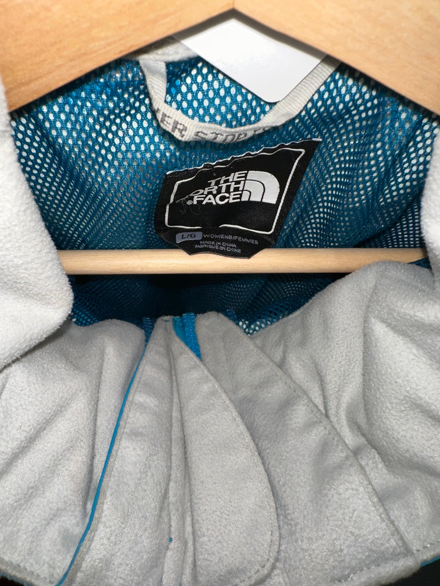 Vintage The North Face Blue Hyvent Windbreaker Jacket