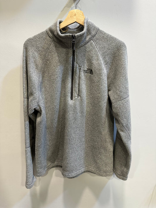 Vintage Gray The North Face Fleece Jacket