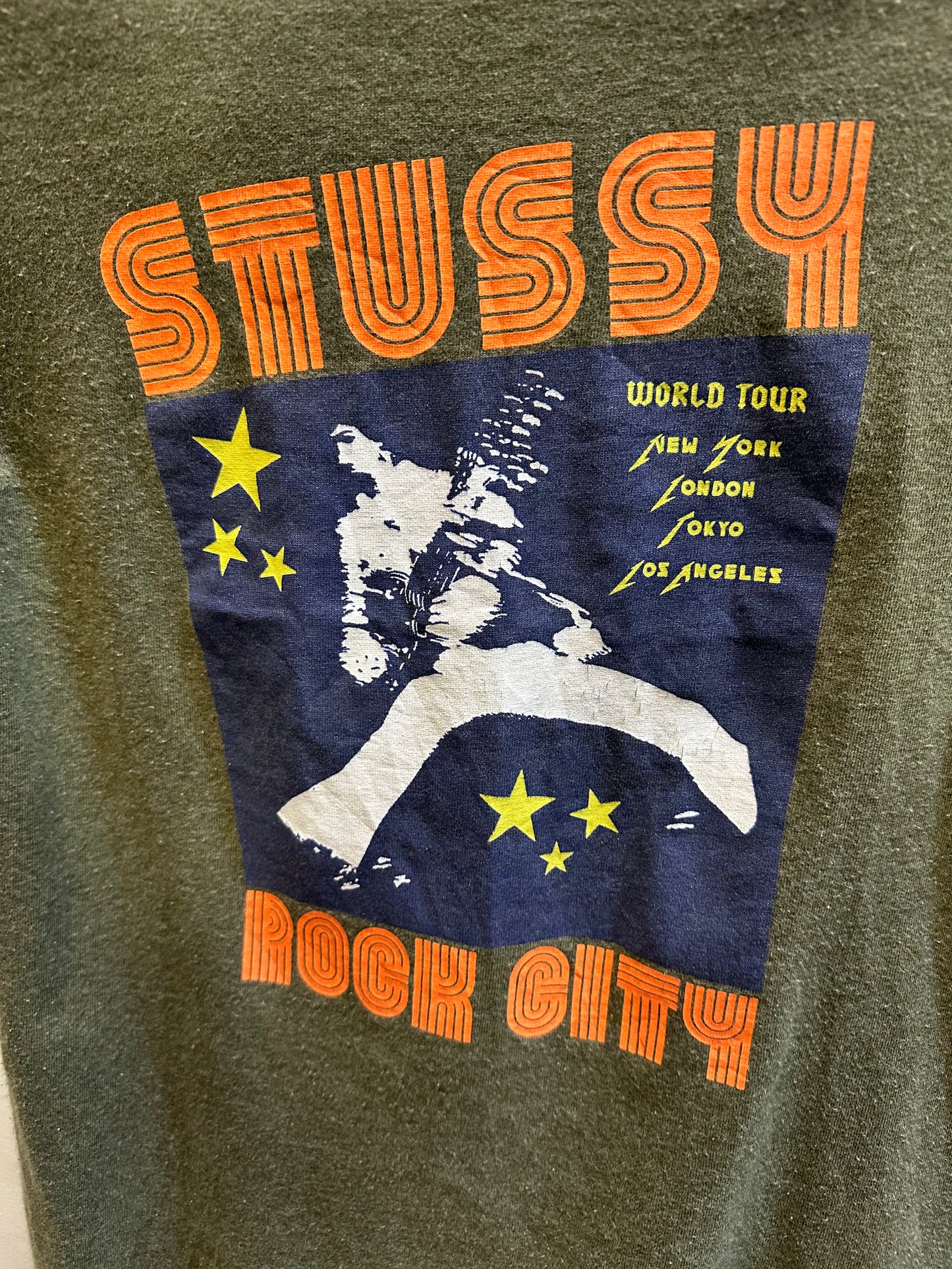 Vintage 2000's Stussy World Tour Tee