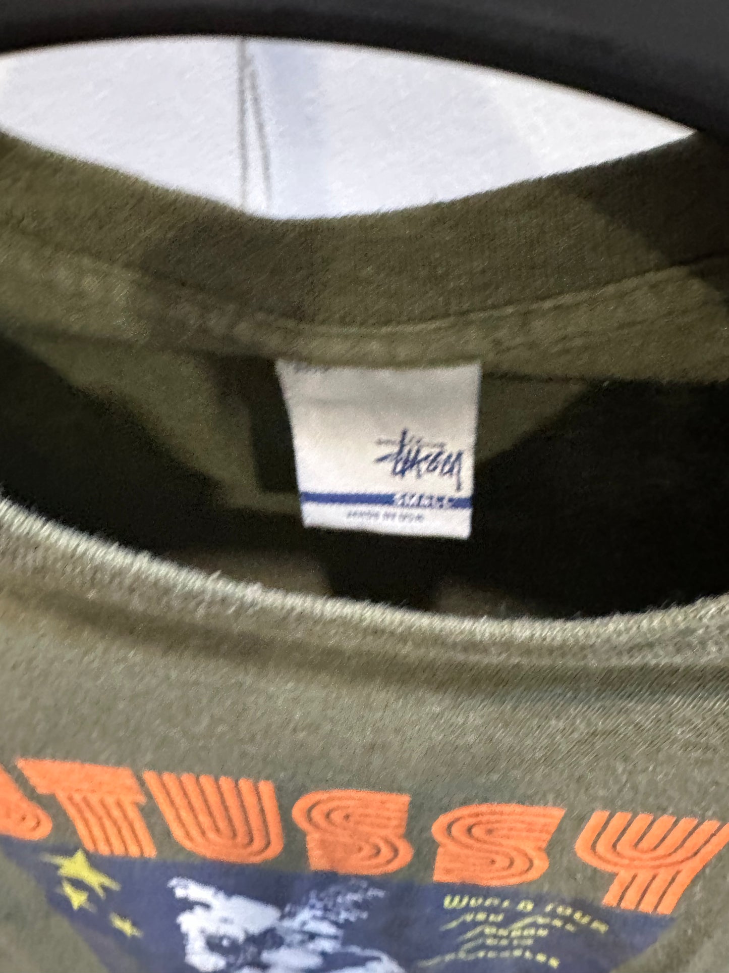 Vintage 2000's Stussy World Tour Tee