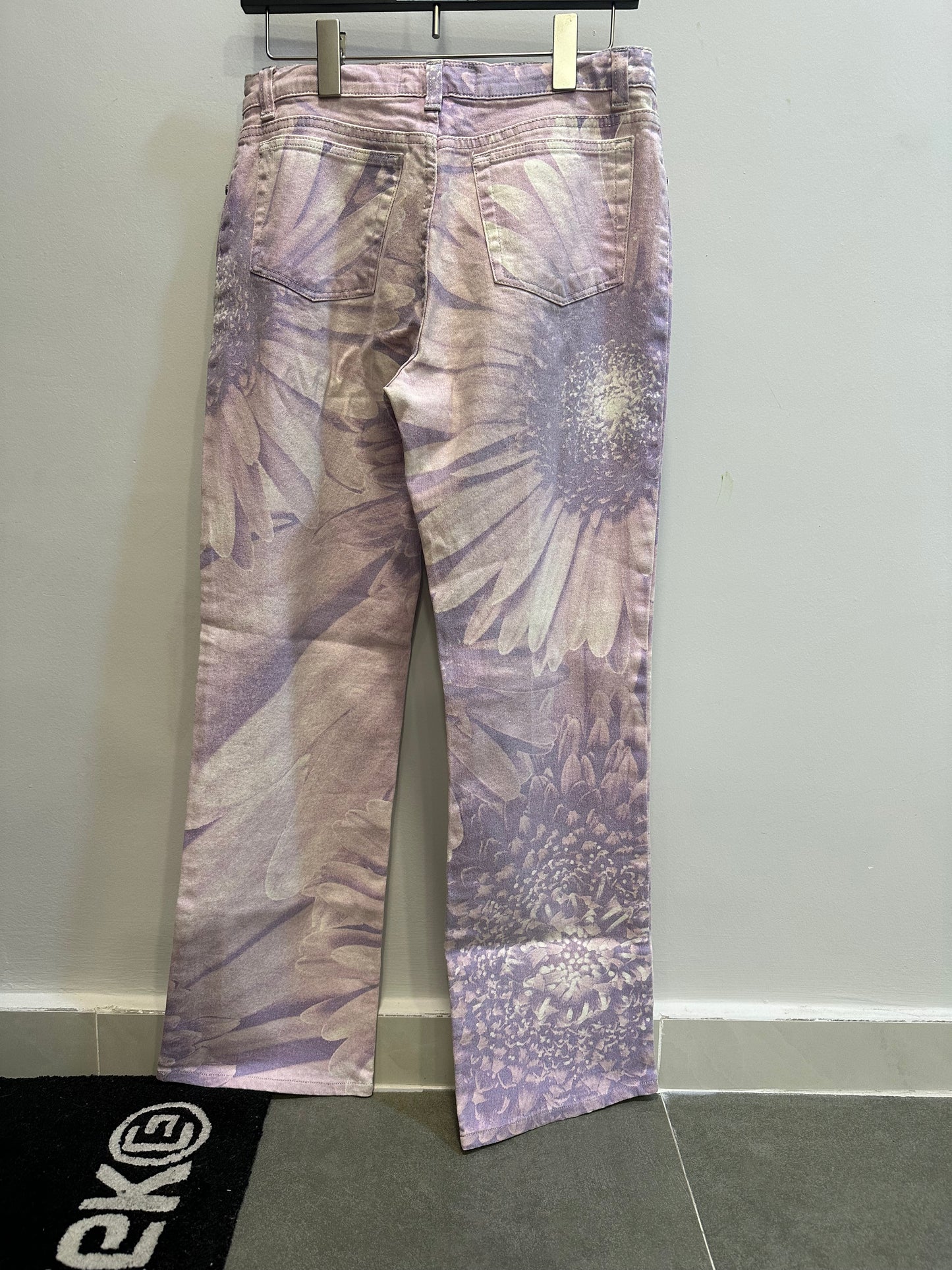 Vintage F/W 1999 Roberto Cavalli Floral Print Jeans
