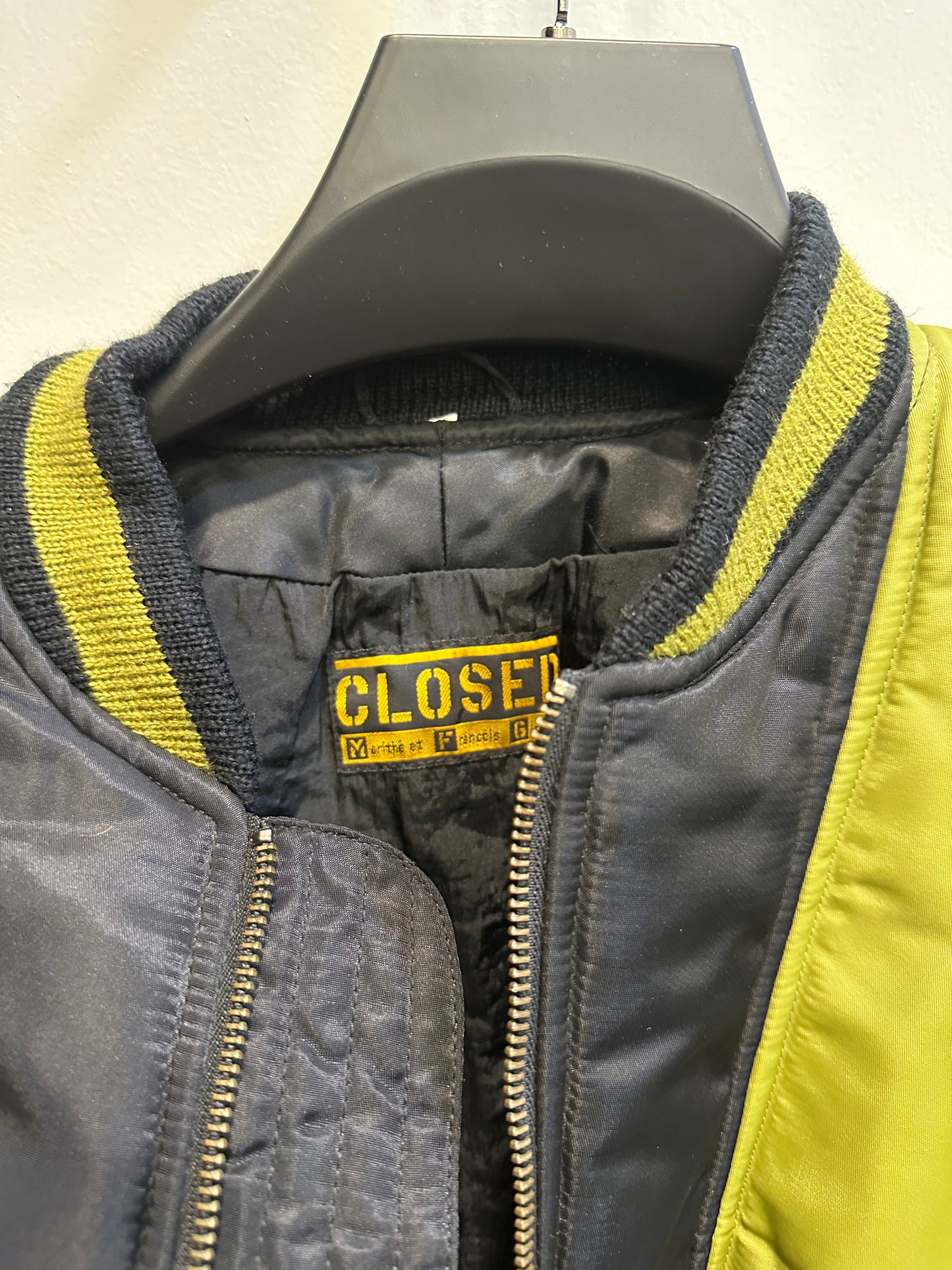Vintage Late 80's Early 90's Closed by Marithé et François Girbaud Bomber Jacket