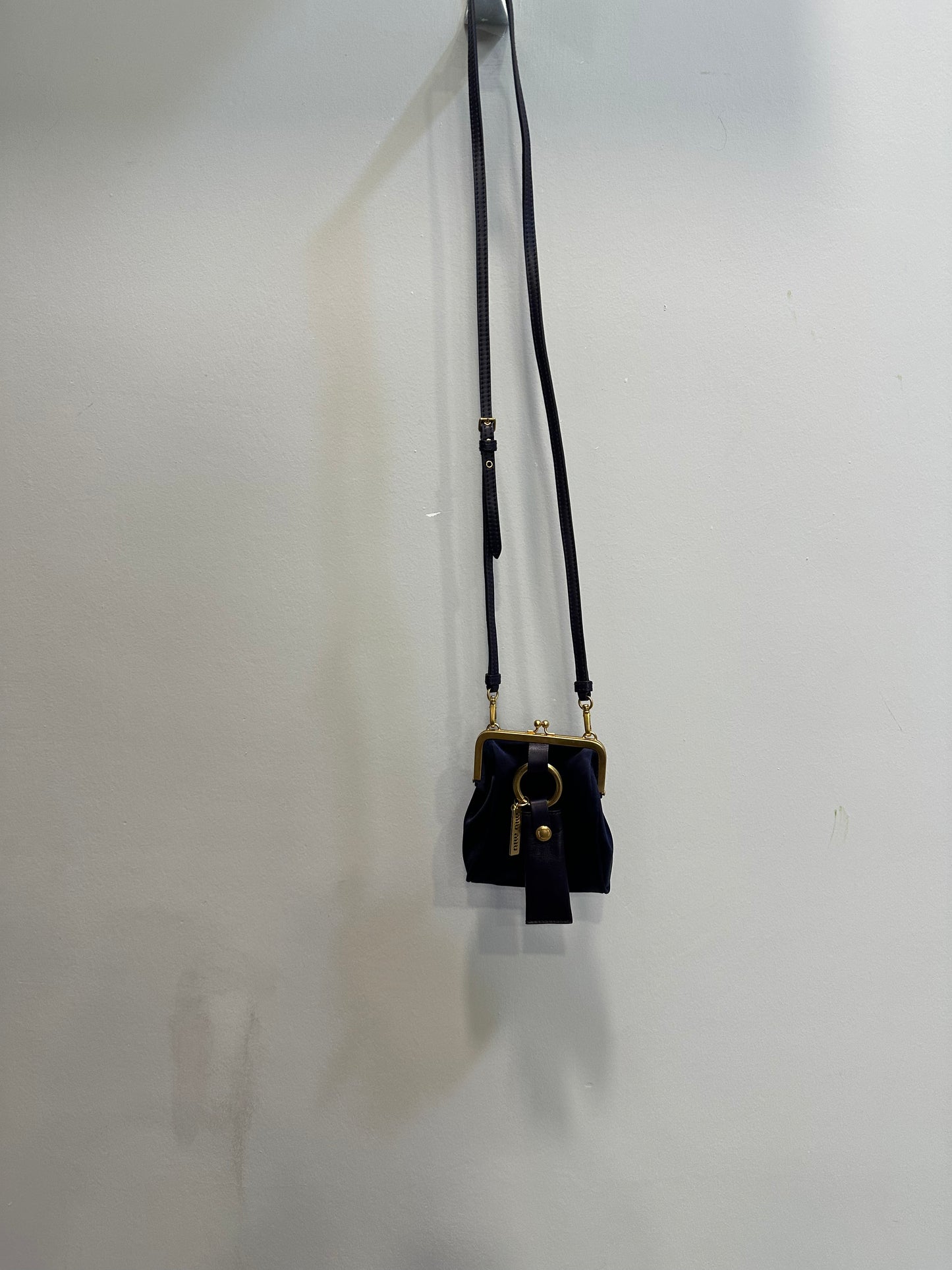 Vintage 1998-2002 Miu Miu Satin Kisslock Small Bag