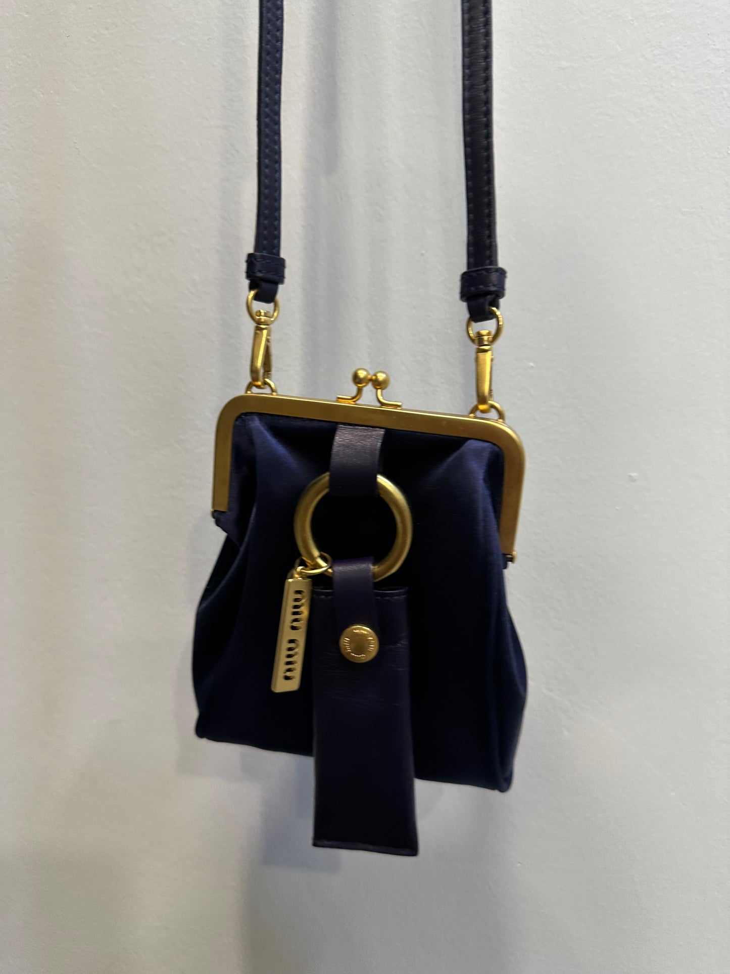Vintage 1998-2002 Miu Miu Satin Kisslock Small Bag