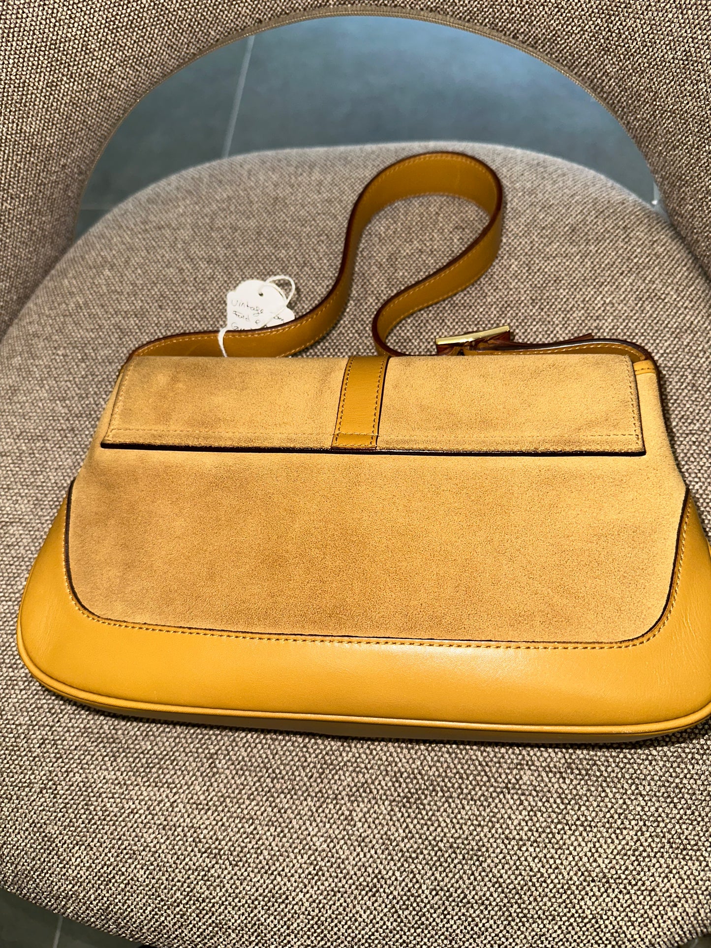 Vintage Suede Gucci Jackie Bag (Tom Ford Era)