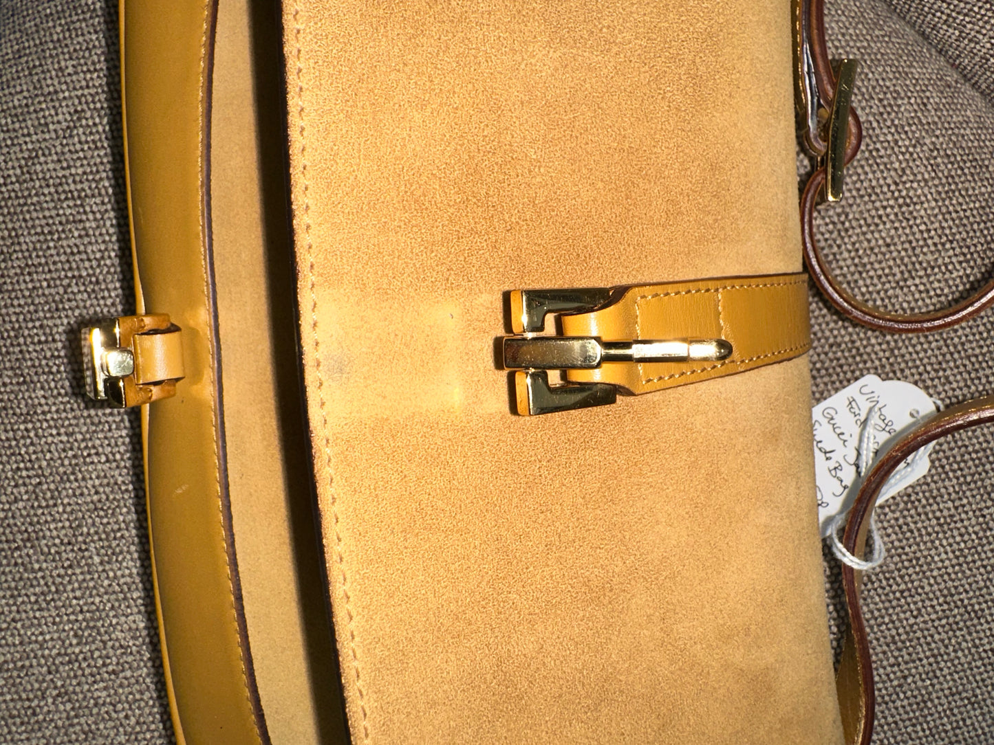 Vintage Suede Gucci Jackie Bag (Tom Ford Era)
