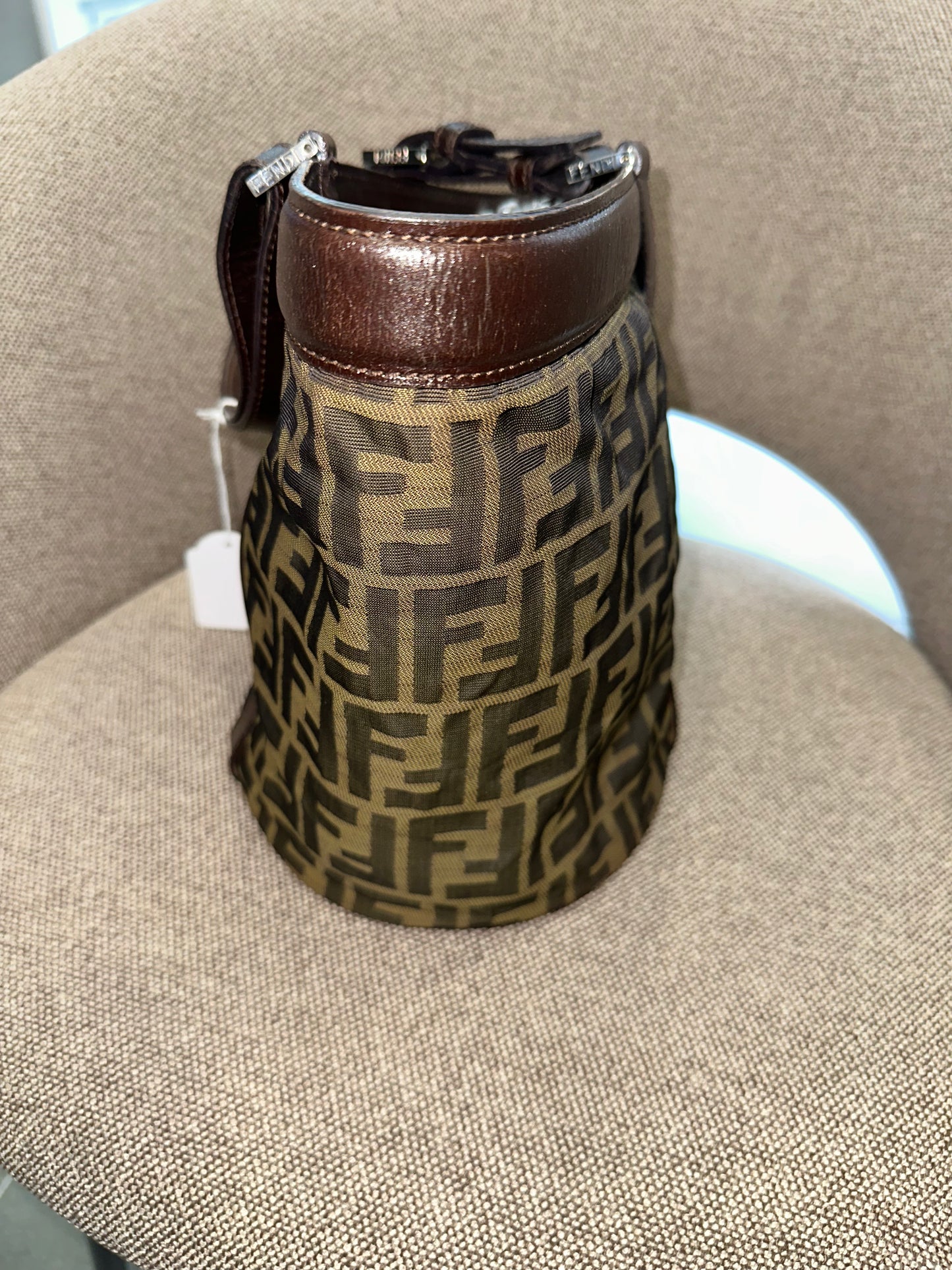 Vintage 90's Zucca Fendi Bucket Bag small