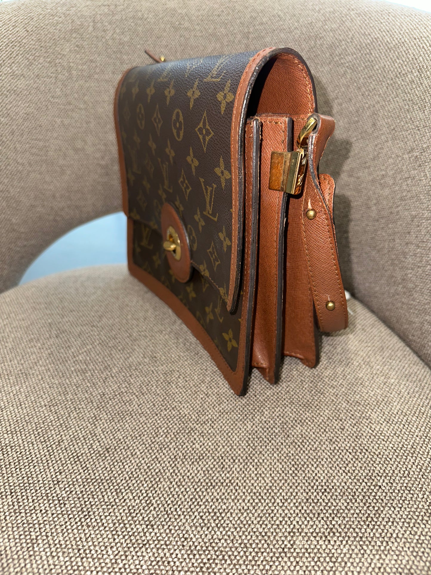 Vintage LV monogram Raspail shoulder bag