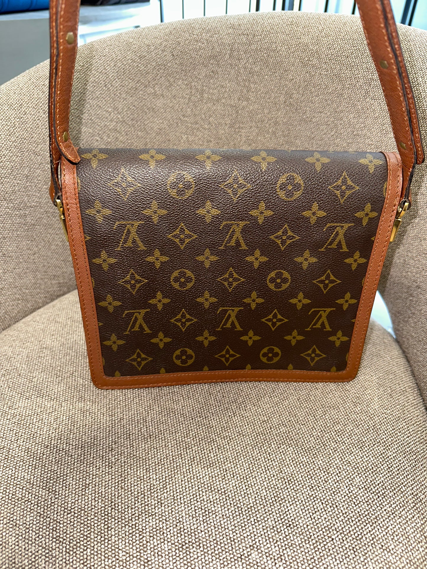 Vintage LV monogram Raspail shoulder bag