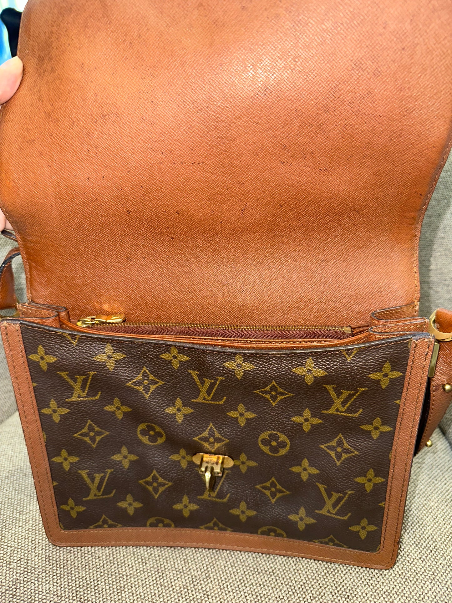 Vintage LV monogram Raspail shoulder bag