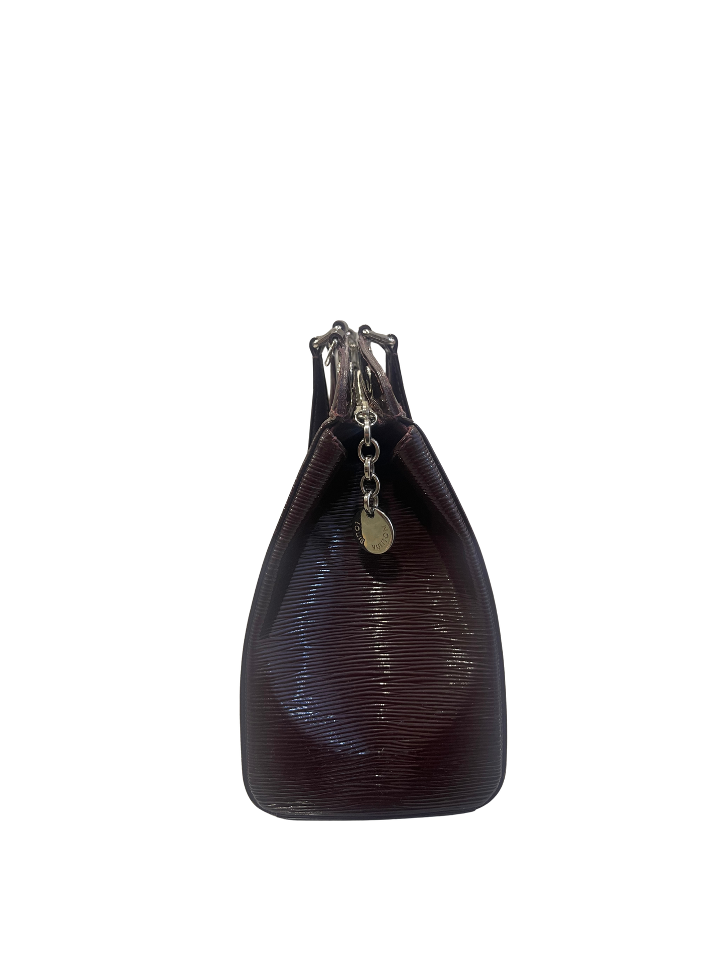 2012 LV Brea Handbag Epic Leather MM Tote Bag in Burgundy