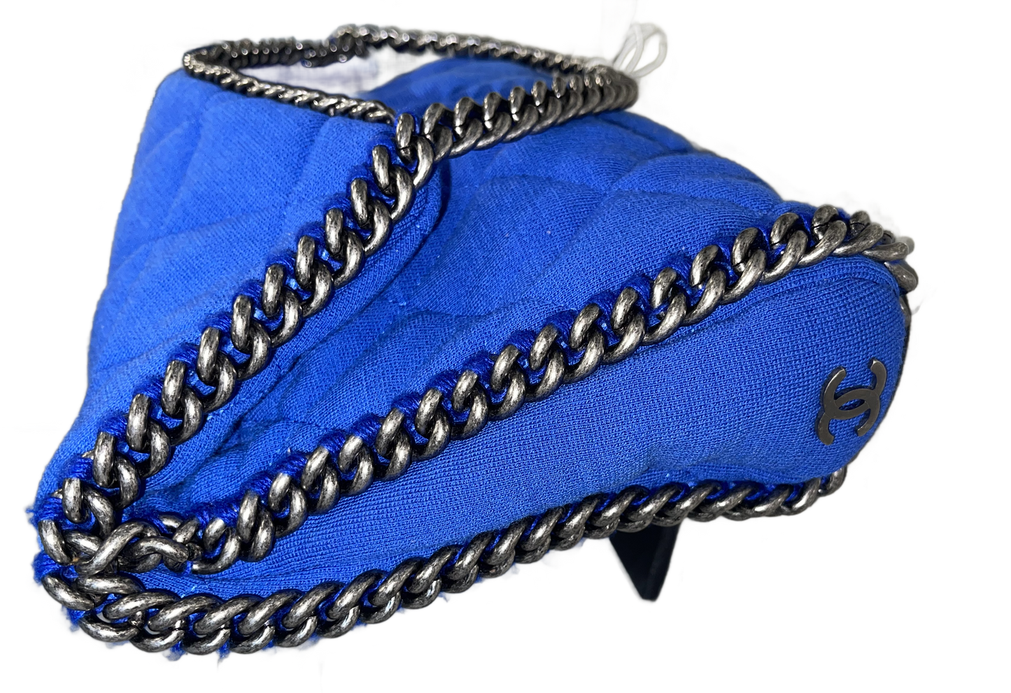 Chanel Pre Collection Spring 2013 Blue Cotton Bag