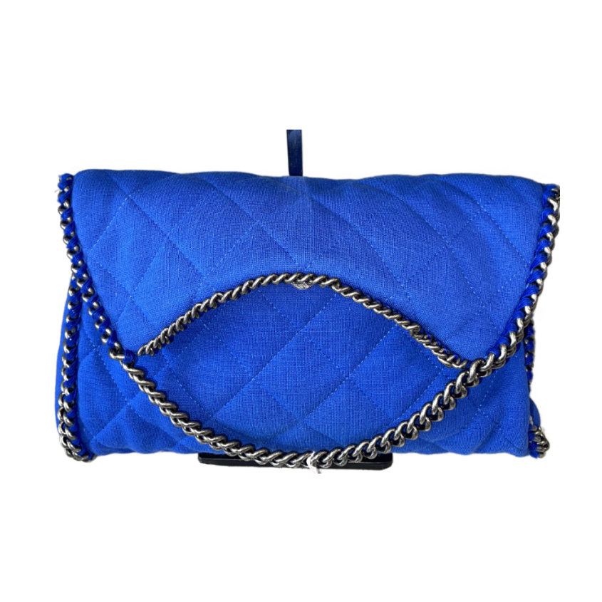 Chanel Pre Collection Spring 2013 Blue Cotton Bag
